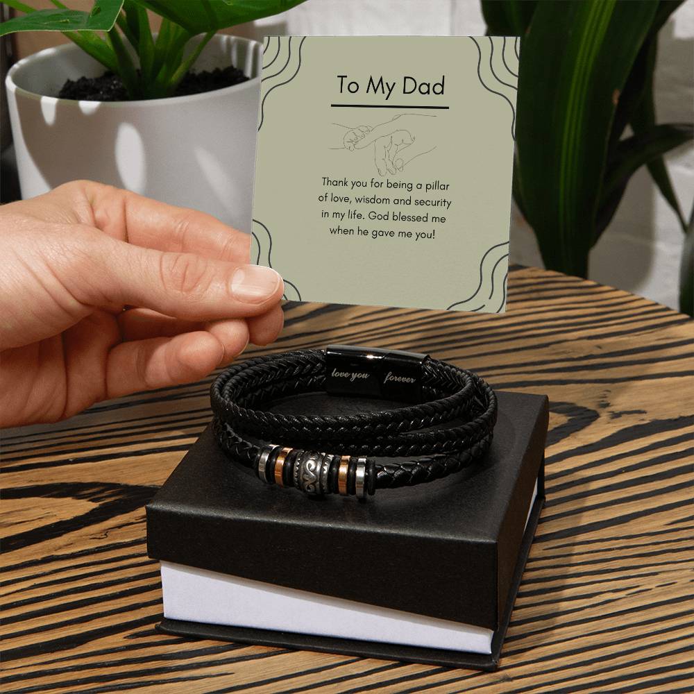 Dad | I Love You Forever Bracelet
