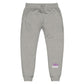 Unisex fleece sweatpants Purple Lettering