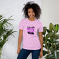 Unisex t-shirt (Purple) For God I Live For God I Die