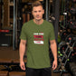Unisex t-shirt (Red) For God I Live For God I Die