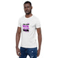 Unisex t-shirt (Purple) For God I Live For God I Die